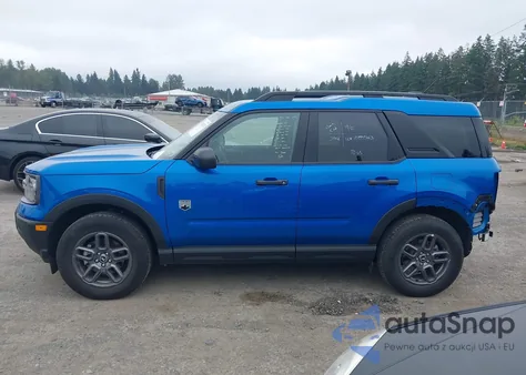 2025 Ford Bronco Sport Big Bend из США, поврежденный, VIN 3FMCR9BN3SRE34752